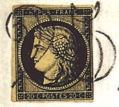 Timbres taxe double traits 25c
