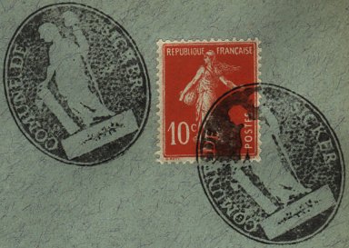 Timbre à date des bureaux de poste dans l'Alsace reconquise (1915)