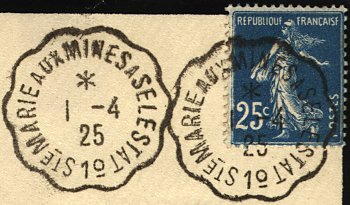 Timbre à date des convoyeurs lignes