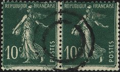 Timbre poste annulés en SUISSE par la cible