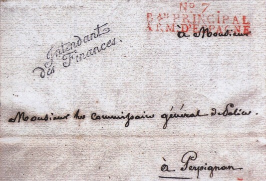 Les marques postales des armées de l'Empire
