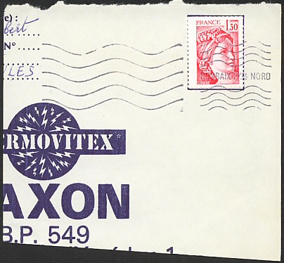 Oblitération mécanique dite de "Montargis"