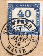 Timbre à date au type 18