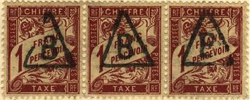 Triangle avec lettre A ou B