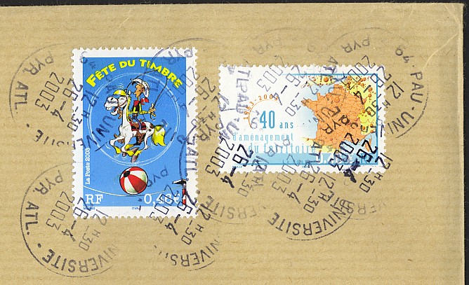 La lettre après 1900