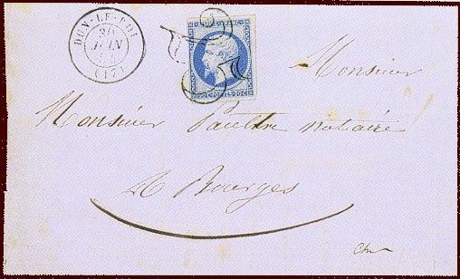 Timbres taxe double traits 25c