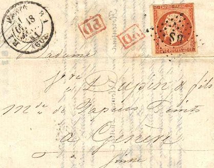 Introduction aux marques postales de Paris