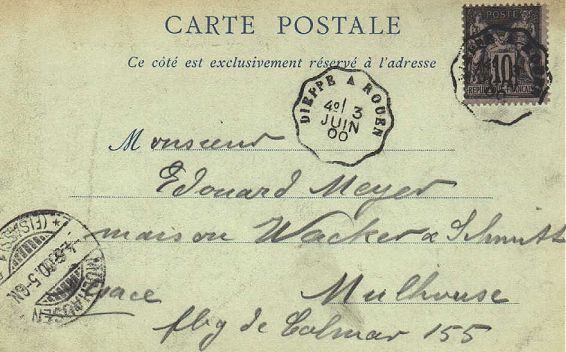 Timbre à date des convoyeurs lignes