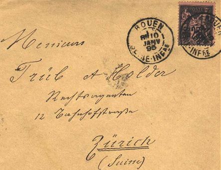 Timbre à date au type 84 ou A2