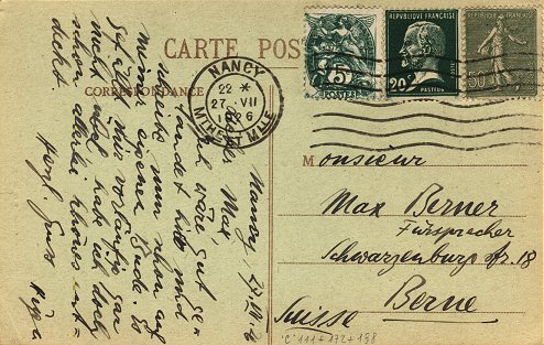 Les timbres à date des oblitérations mécaniques - Flier 1904