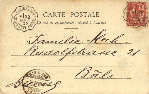 Timbre à date des convoyeurs lignes