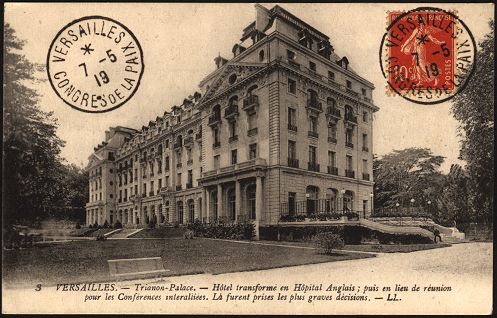 Introduction aux marques postales des Congrès de Versailles
