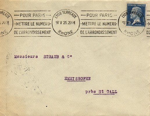 Les timbres à date des oblitérations mécaniques - Krag 1923