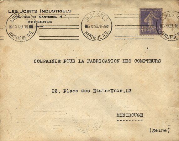 Introduction aux oblitération mécanique sans fin avec lignes droites