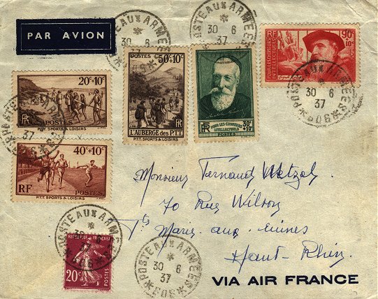 Les secteurs postaux