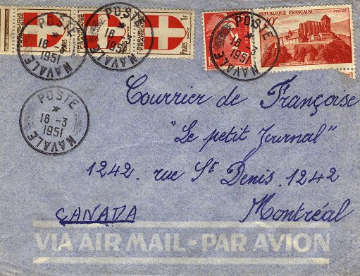 Timbre à date au type 04 avec mention POSTE NAVALE