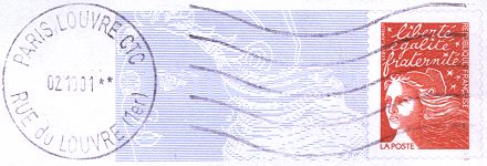 Les timbres à date des oblitérations mécaniques - Timbre à date avec mention CTC