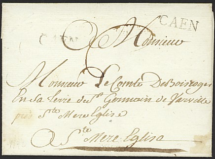 Marques linéaires sans numéro