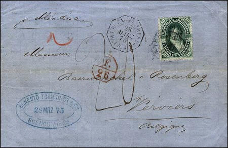 Marque accessoire avec mention : F. 26