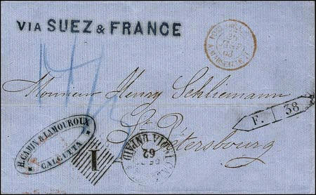 Marque accessoire rectangulaire avec mention : F. 38