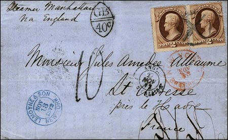 Marque ronde ou ovale avec lettres GB et valeur