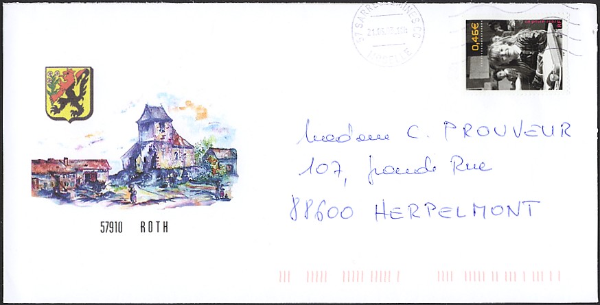 Les timbres à date des oblitérations mécaniques - Timbre à date avec mention CC (Centre Courrier)