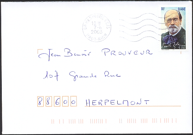 Les timbres à date des oblitérations mécaniques - Timbre à date avec mention CDIS