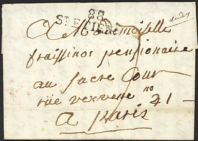 Marque avec numéro de bureau et quantième du mois