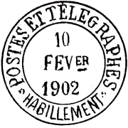 POSTES ET TELEGRAPHES / * HABILLEMENT *