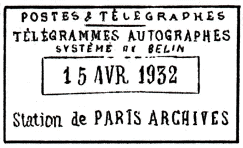 POSTES & TELEGRAPHES / TELEGRAMMES AUTOGRAPHES / 