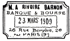 M.A RIVOIRE BARNON BANQUE & BOURSE /