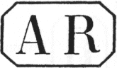 Marque encadrée avec mention AR (Accusé de Réception) /