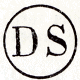 Indicatif de bureaux supplémentaire de quartier de Paris, lettre suivie de S (12 à 15 mm / 5 à 6 mm)