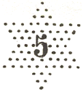 Étoile chiffrée - 5 crochu