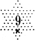 Étoile chiffrée 9