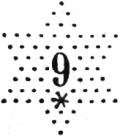 Étoile chiffrée 9