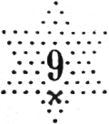 Étoile chiffrée 9