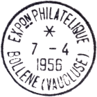 Exposition philatélique de Bollène /