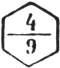Indicatif hexagonal des facteurs /
