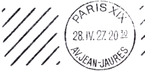 Sans fin avec lignes obliques /