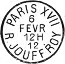 Les timbres à date des oblitérations mécaniques - Krag 1907