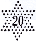 Étoile chiffrée 20 /