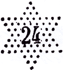 Étoile chiffrée 24 /