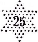 Étoile chiffrée 25 /