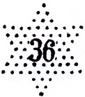 Étoile chiffrée 36 /