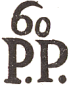 Marque avec numro de dpartement 60 et mention P.P. en dessous / 