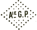 Losange avec mention : Aie G P /