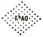 Losange avec mention : KhAO /