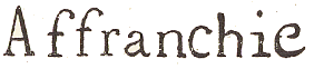 Marque avec mention : AFFRANCHIE /