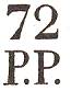 Marque avec mention P.P. et numéro de département